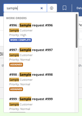 BlueFolder Global Search